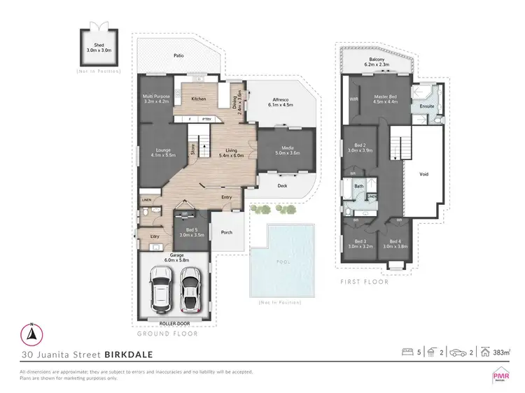 Floorplan of Homely house listing, 30 Juanita Street, Birkdale QLD 4159