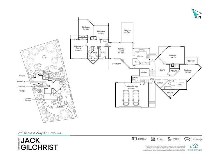 Floorplan of Homely rural property listing, 62 Hillcrest Way, Korumburra VIC 3950
