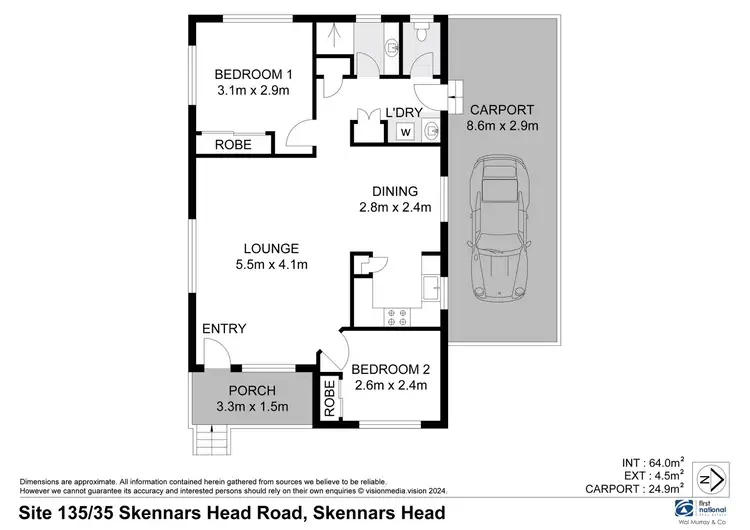 Floorplan of Homely house listing, 135/35 Skennars Head Road, Skennars Head NSW 2478
