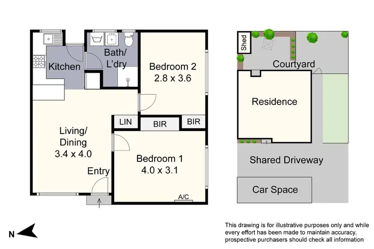 Floorplan of Homely unit listing, 1/37 Bruce Street, Dandenong VIC 3175
