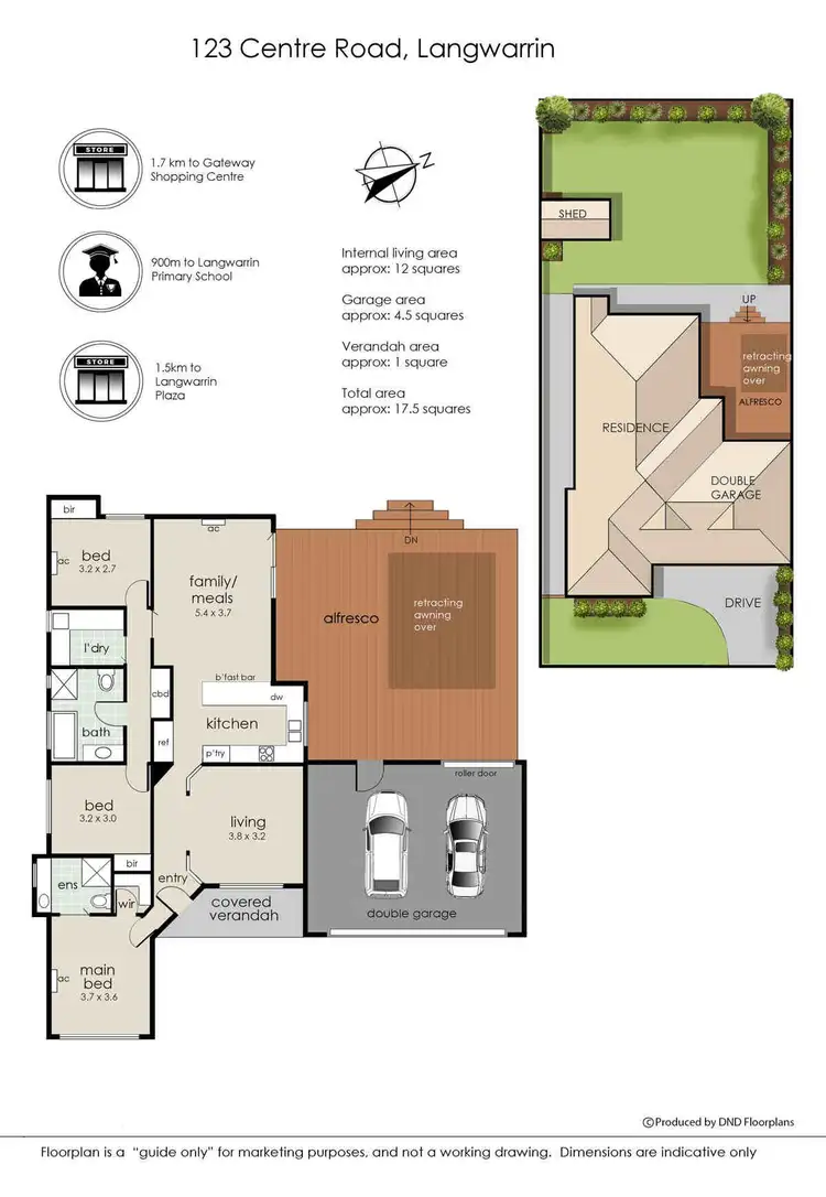 Floorplan of Homely house listing, 123 Centre Road, Langwarrin VIC 3910