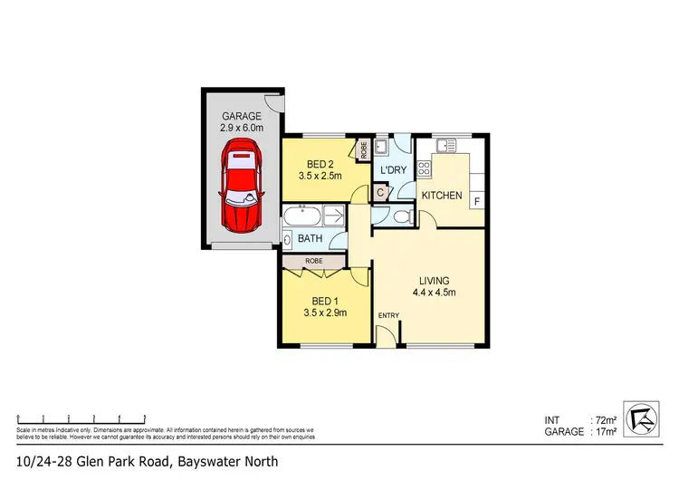 Floorplan of Homely unit listing, 10/24-28 Glen Park Road, Bayswater North VIC 3153