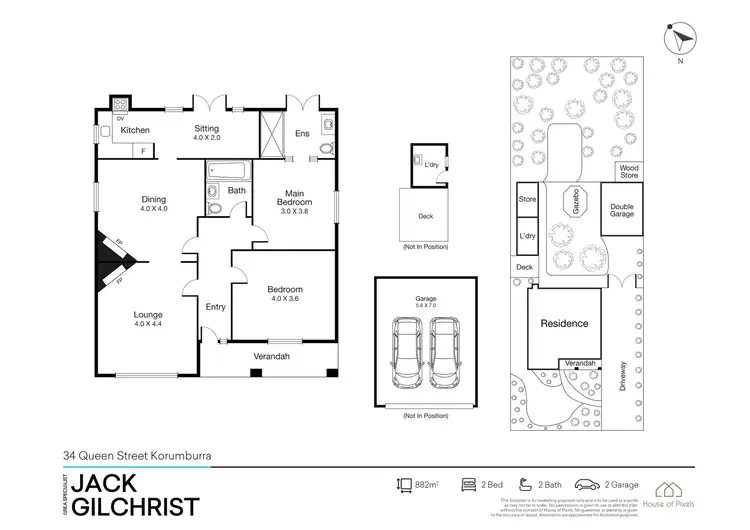 Floorplan of Homely house listing, 34 Queen Street, Korumburra VIC 3950