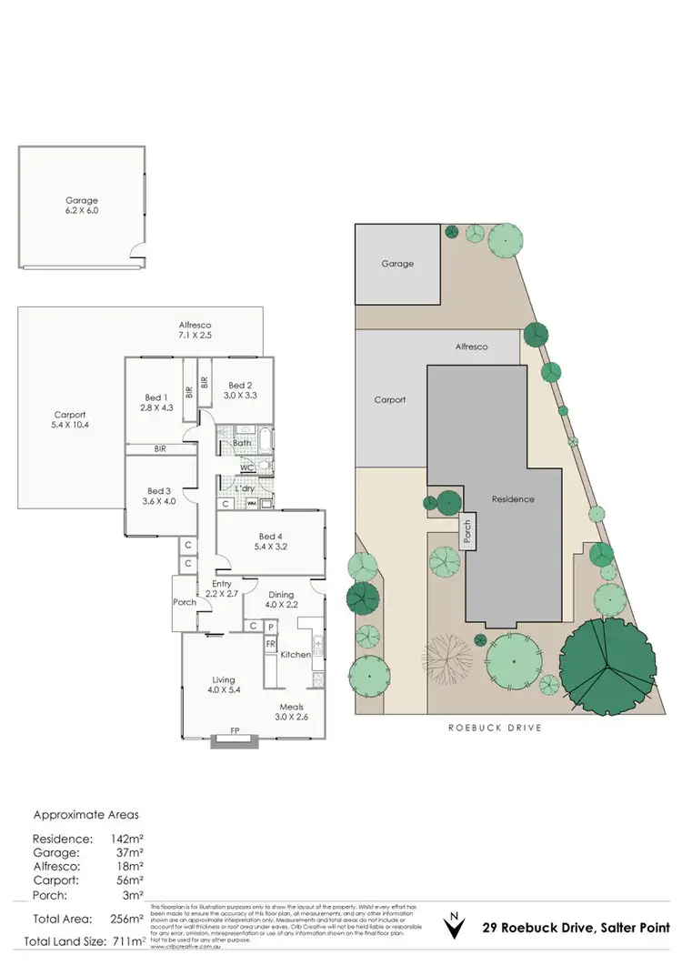 Floorplan of Homely house listing, 29 Roebuck Drive, Salter Point WA 6152
