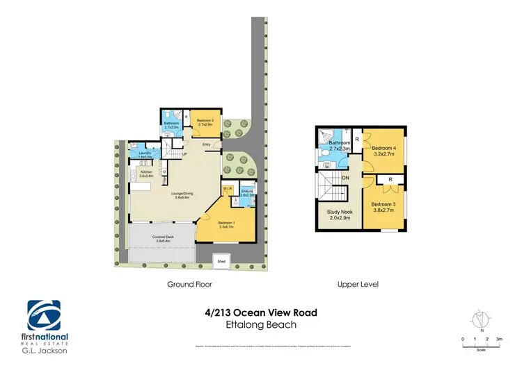 Floorplan of Homely townhouse listing, 4/213 Ocean View Road, Ettalong Beach NSW 2257