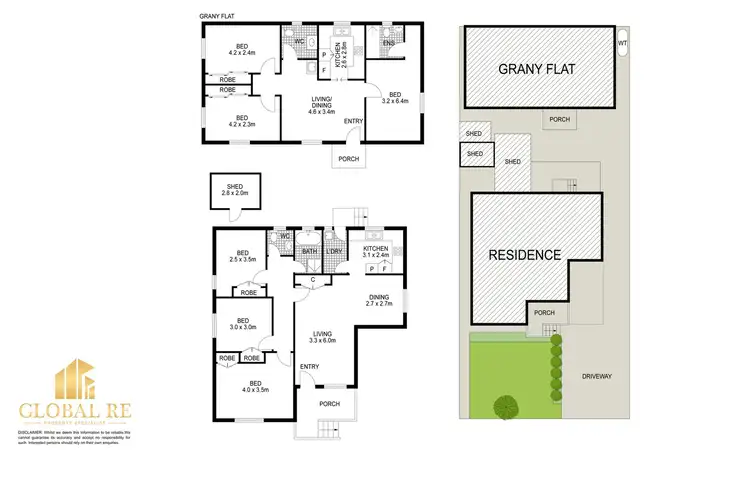 Floorplan of Homely house listing, 39 AND 39A Grose Ave, Lurnea NSW 2170