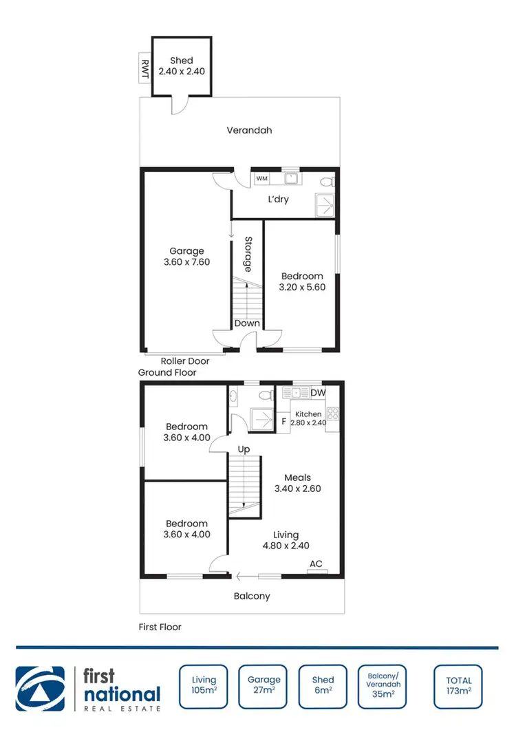 Floorplan of Homely house listing, 6 Devlin Street, Port Victoria SA 5573