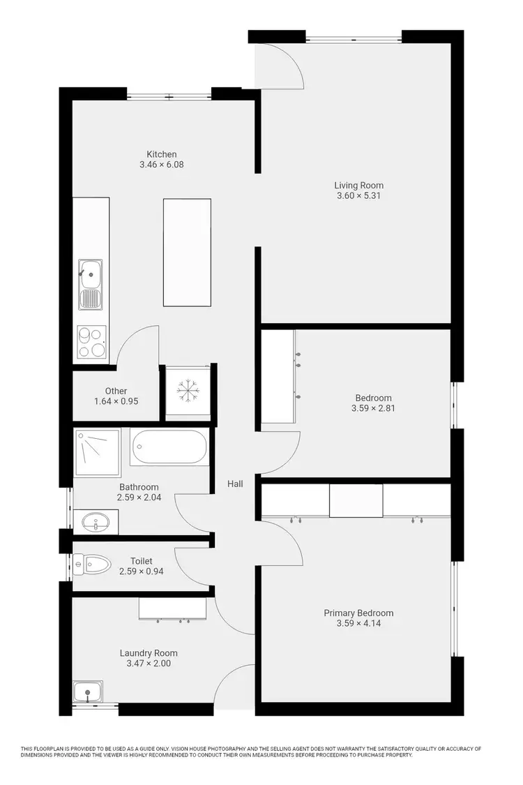 Floorplan of Homely house listing, 156 Walnut Avenue, Mildura VIC 3500
