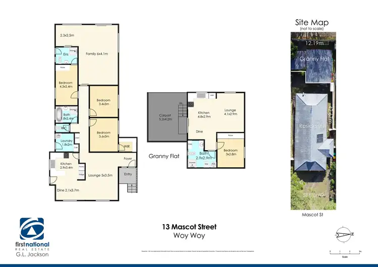 Floorplan of Homely house listing, 13 Mascot Street, Woy Woy NSW 2256