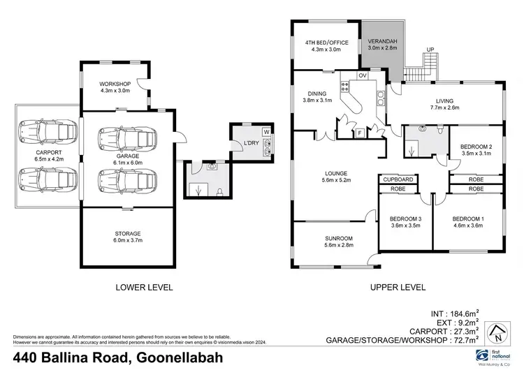 Floorplan of Homely house listing, 440 Ballina Road, Goonellabah NSW 2480