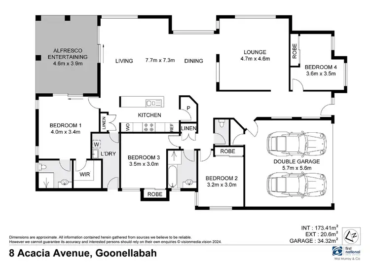 Floorplan of Homely house listing, 8 Acacia Avenue, Goonellabah NSW 2480