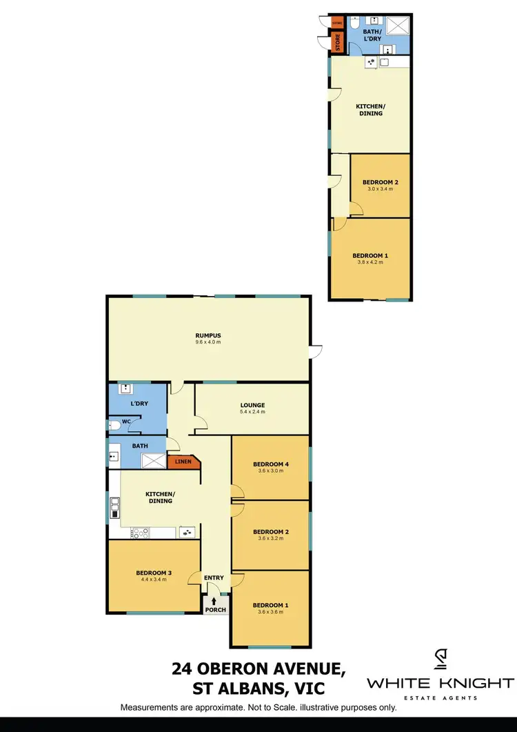 Floorplan of Homely house listing, 24 Oberon Avenue, St Albans VIC 3021