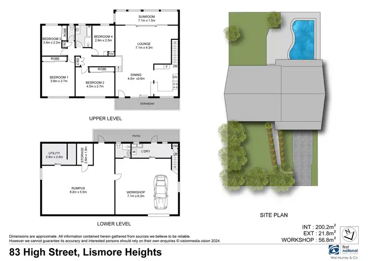 Floorplan of Homely house listing, 83 High Street, Lismore Heights NSW 2480