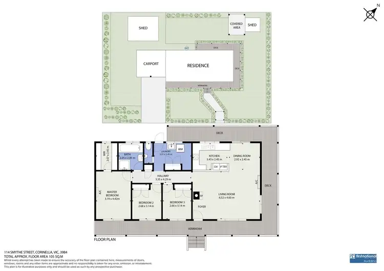Floorplan of Homely house listing, 114 Smythe Street, Corinella VIC 3984