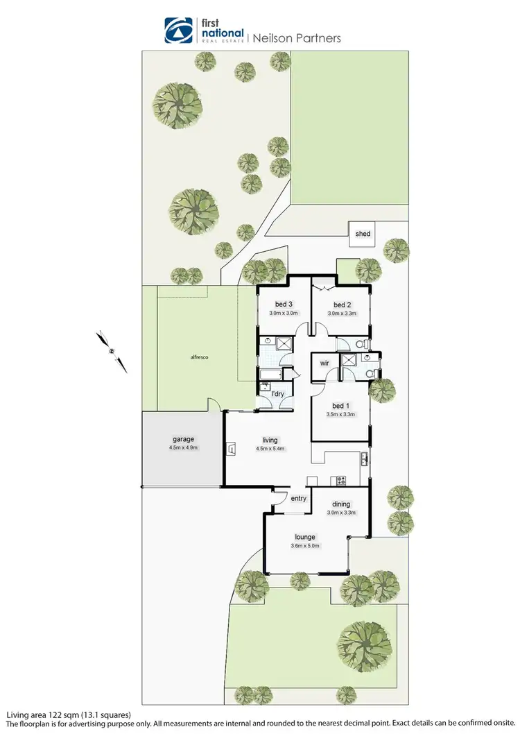 Floorplan of Homely house listing, 16 Ashfield Drive, Berwick VIC 3806