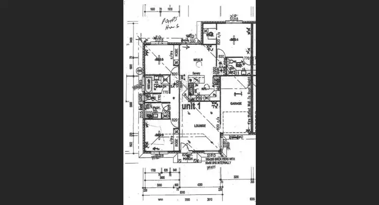 Floorplan of Homely unit listing, 1/27 Mann Street, Chinchilla QLD 4413