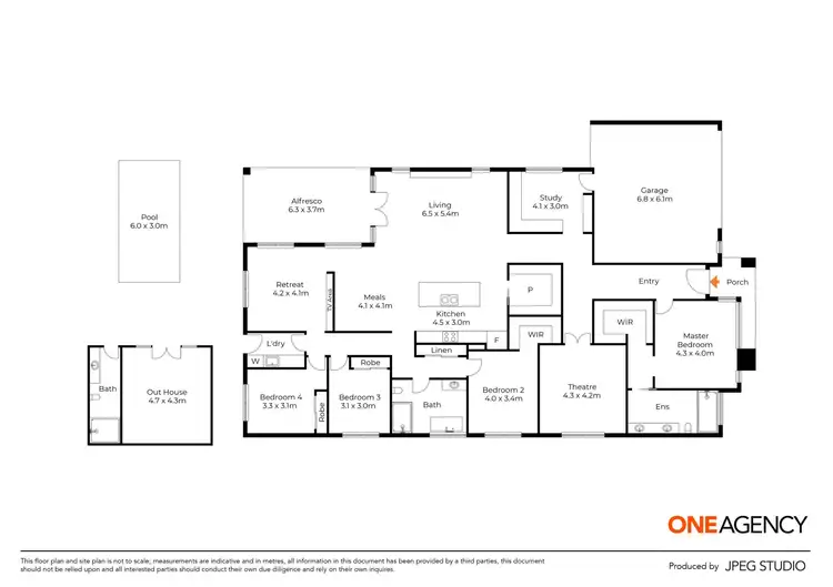 Floorplan of Homely house listing, 12 Amity Place, Sunbury VIC 3429