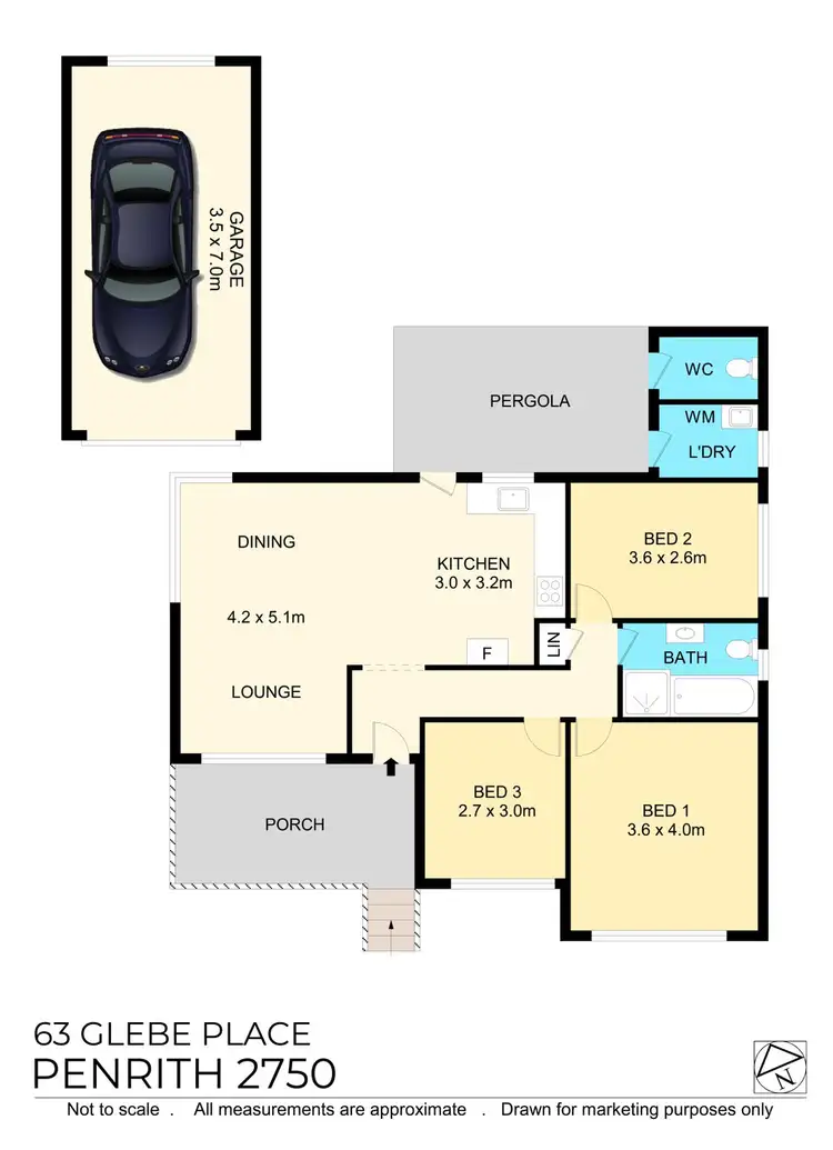 Floorplan of Homely house listing, 63 Glebe Place, Penrith NSW 2750