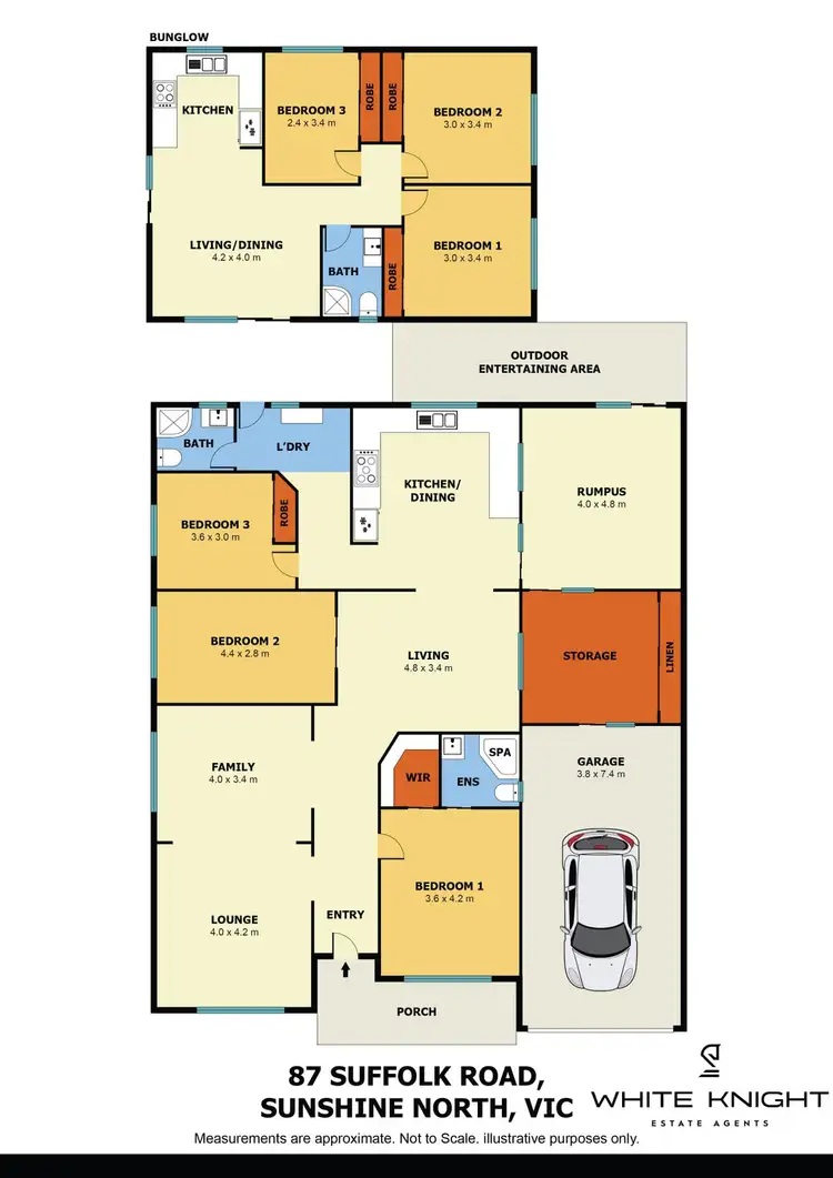 Floorplan of Homely house listing, 87 Suffolk Road, Sunshine North VIC 3020