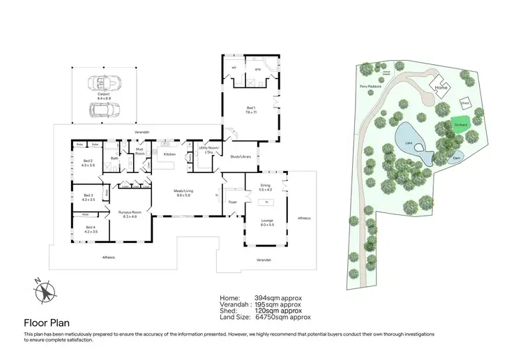 Floorplan of Homely house listing, 166 Bald Hill Road, Kyneton VIC 3444