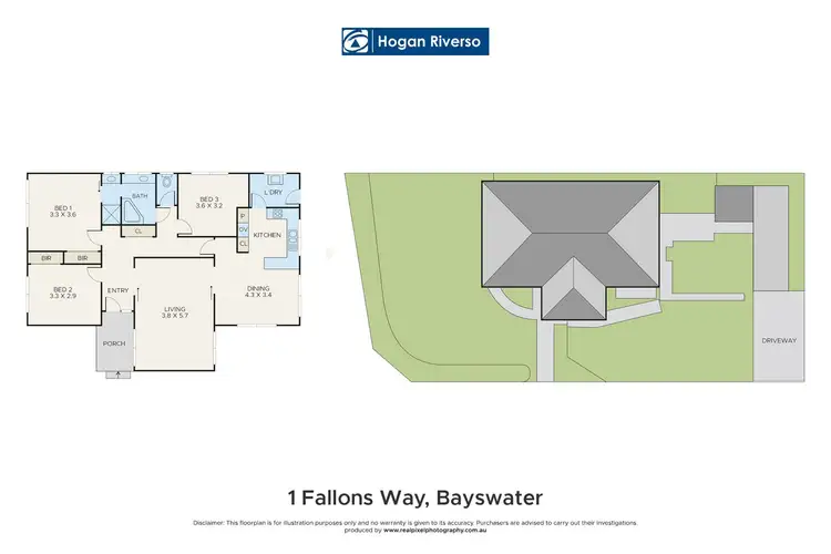 Floorplan of Homely house listing, 1 Fallons Way, Bayswater VIC 3153