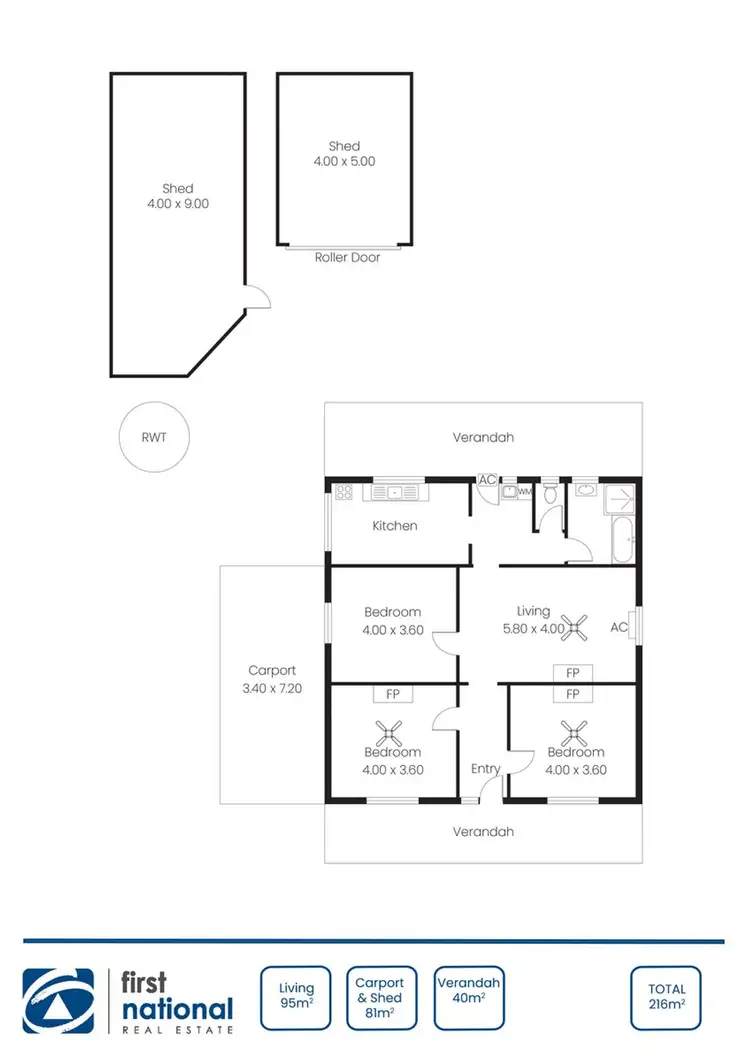 Floorplan of Homely house listing, 19 Alexander Street, Wallaroo SA 5556