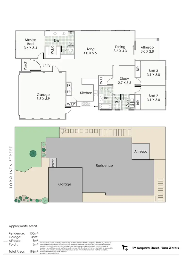 Floorplan of Homely house listing, 29 Torquata Street, Piara Waters WA 6112