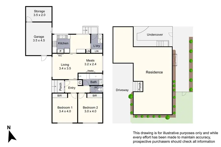 Floorplan of Homely unit listing, 4/8-10 View Road, Springvale VIC 3171