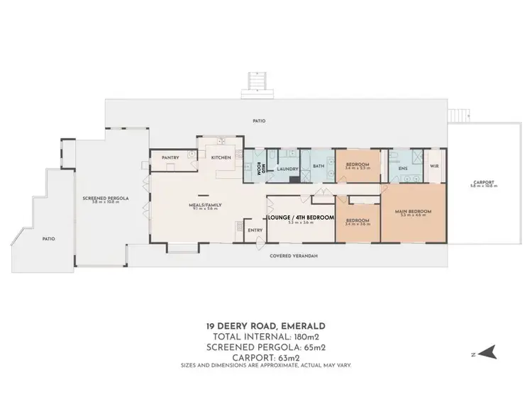 Floorplan of Homely house listing, 19 Deery Road, Emerald VIC 3782