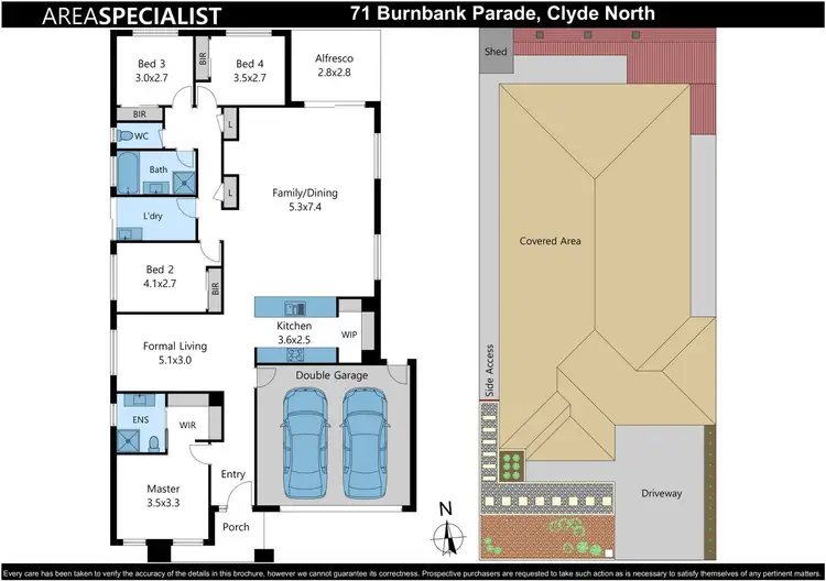 Floorplan of Homely house listing, 71 Burnbank Parade, Clyde North VIC 3978