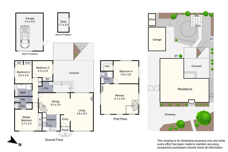Floorplan of Homely house listing, 32 Corio Drive, Springvale South VIC 3172