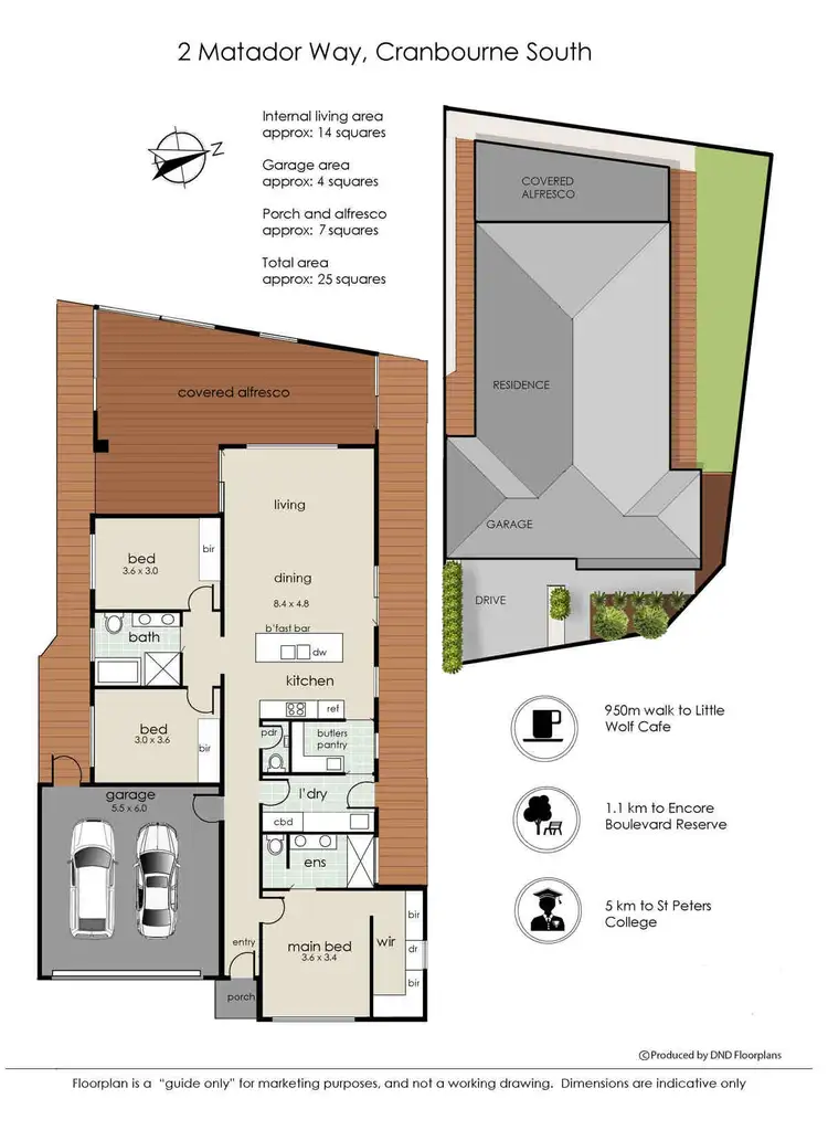 Floorplan of Homely house listing, 2 Matador Way, Cranbourne South VIC 3977