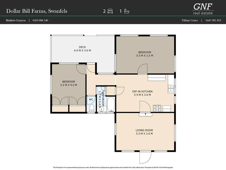 Floorplan of Homely rural property listing, 1898 Top Swanfels Road, Swanfels QLD 4371