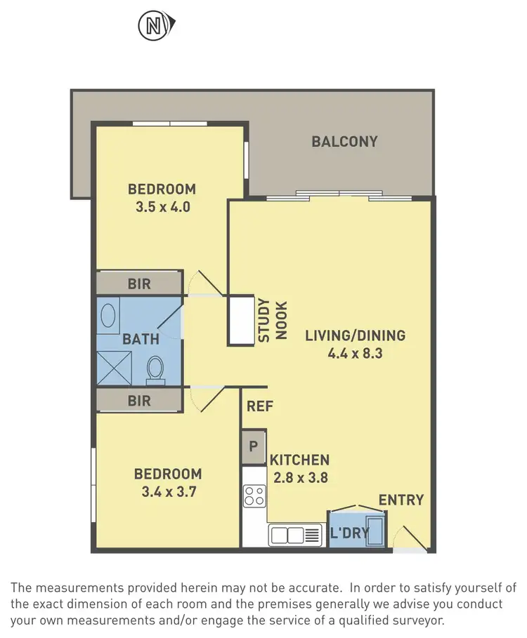 Floorplan of Homely apartment listing, 12/2 Monckton Place, Caroline Springs VIC 3023