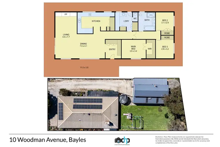 Floorplan of Homely house listing, 10 Woodman Avenue, Bayles VIC 3981