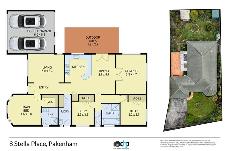 Floorplan of Homely house listing, 8 Stella Place, Pakenham VIC 3810