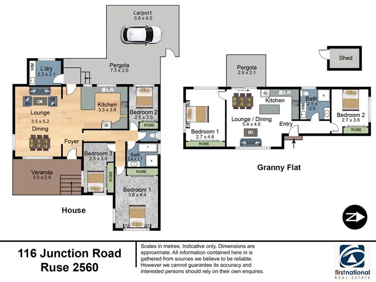 Floorplan of Homely house listing, 116 Junction Road, Ruse NSW 2560