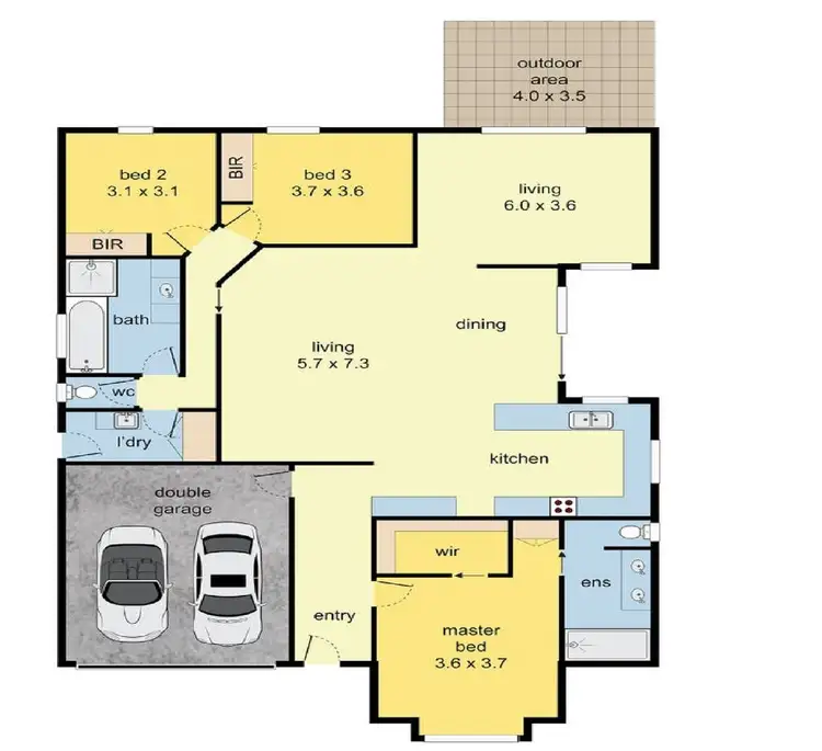Floorplan of Homely house listing, 8 Eliza Heights, Pakenham VIC 3810