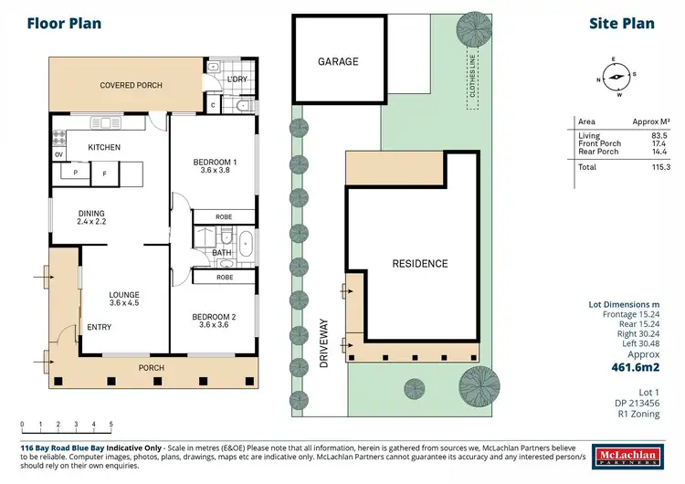 Floorplan of Homely house listing, 116 Bay Road, Blue Bay NSW 2261