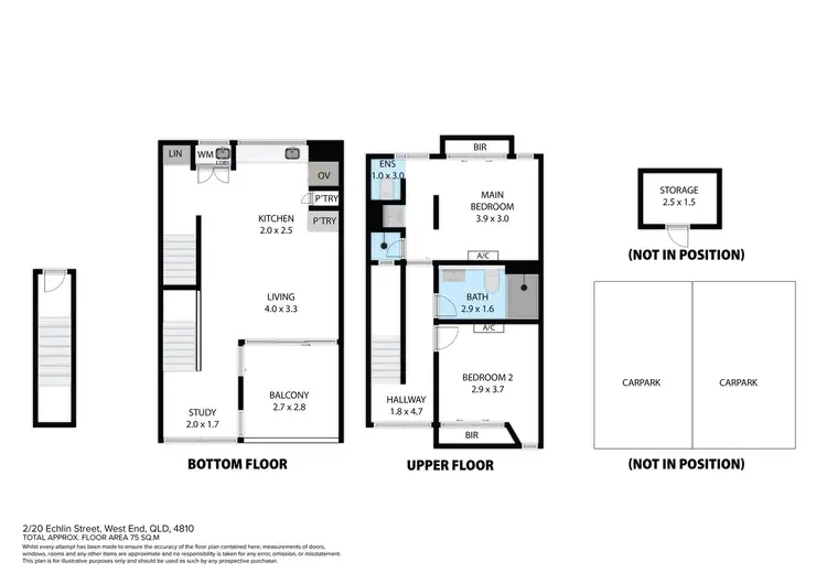 Floorplan of Homely unit listing, Address available on request