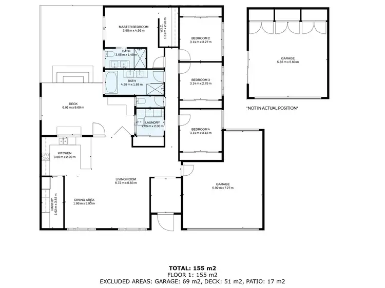 Floorplan of Homely house listing, 26 Stoddarts Road, Warragul VIC 3820