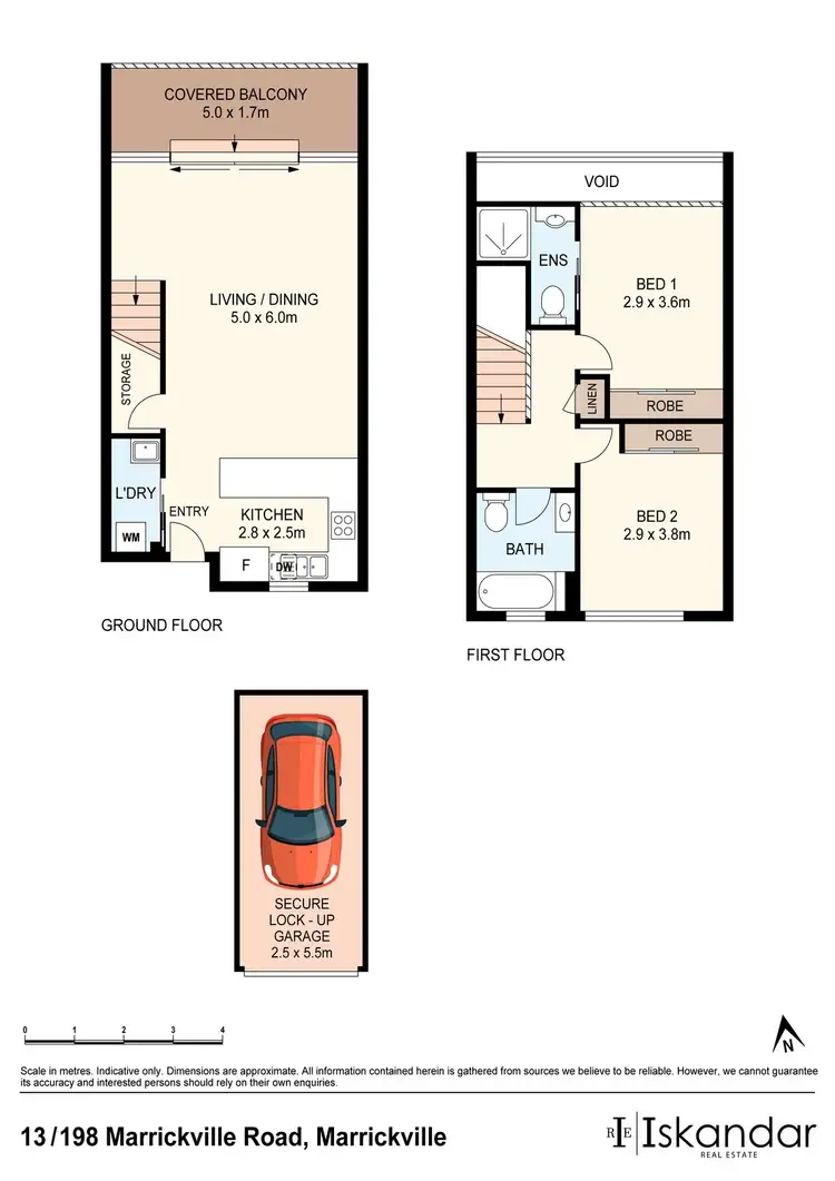Floorplan of Homely apartment listing, 13/198-204 Marrickville Road, Marrickville NSW 2204