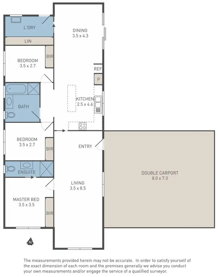 Floorplan of Homely house listing, 18 Melanie Drive, Werribee VIC 3030