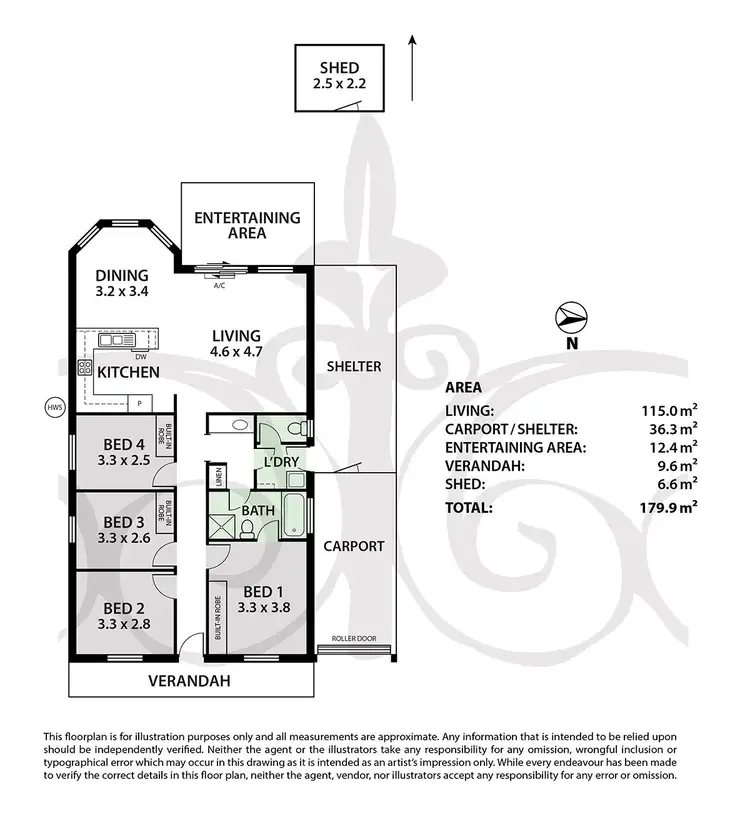 Floorplan of Homely house listing, 19 Bassett Street, Nairne SA 5252