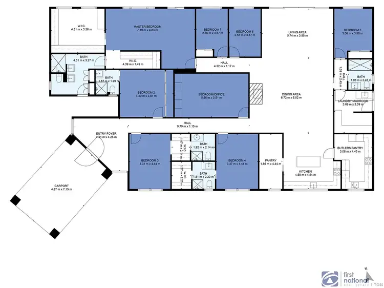 Floorplan of Homely house listing, 8 Buckley Road, Yass NSW 2582