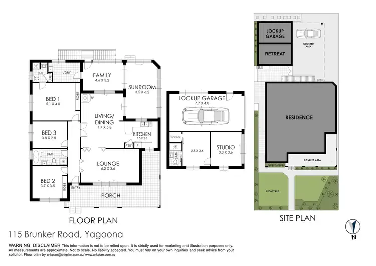 Floorplan of Homely house listing, 115 Brunker Road, Yagoona NSW 2199