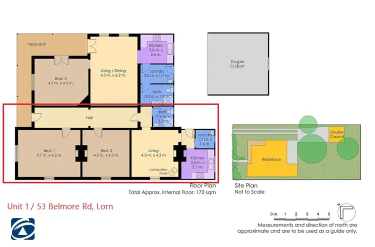 Floorplan of Homely house listing, 53 Belmore Road, Lorn NSW 2320