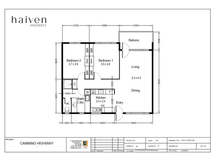 Floorplan of Homely unit listing, 5/426 Canning Highway, Attadale WA 6156