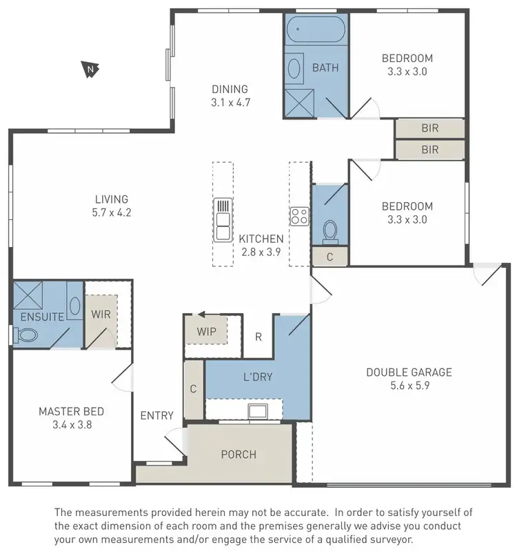 Floorplan of Homely house listing, 136 Werribee Street North, Werribee VIC 3030