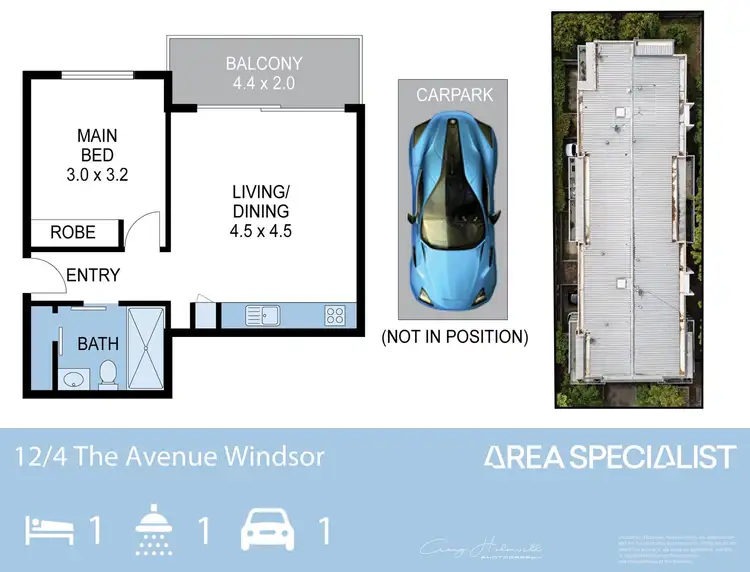 Floorplan of Homely house listing, 12/4 The Avenue, Windsor VIC 3181